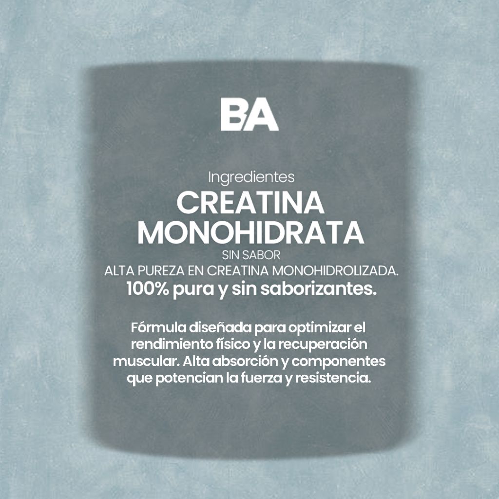 Creatina Monohidratada 100% Pura Bioadvance