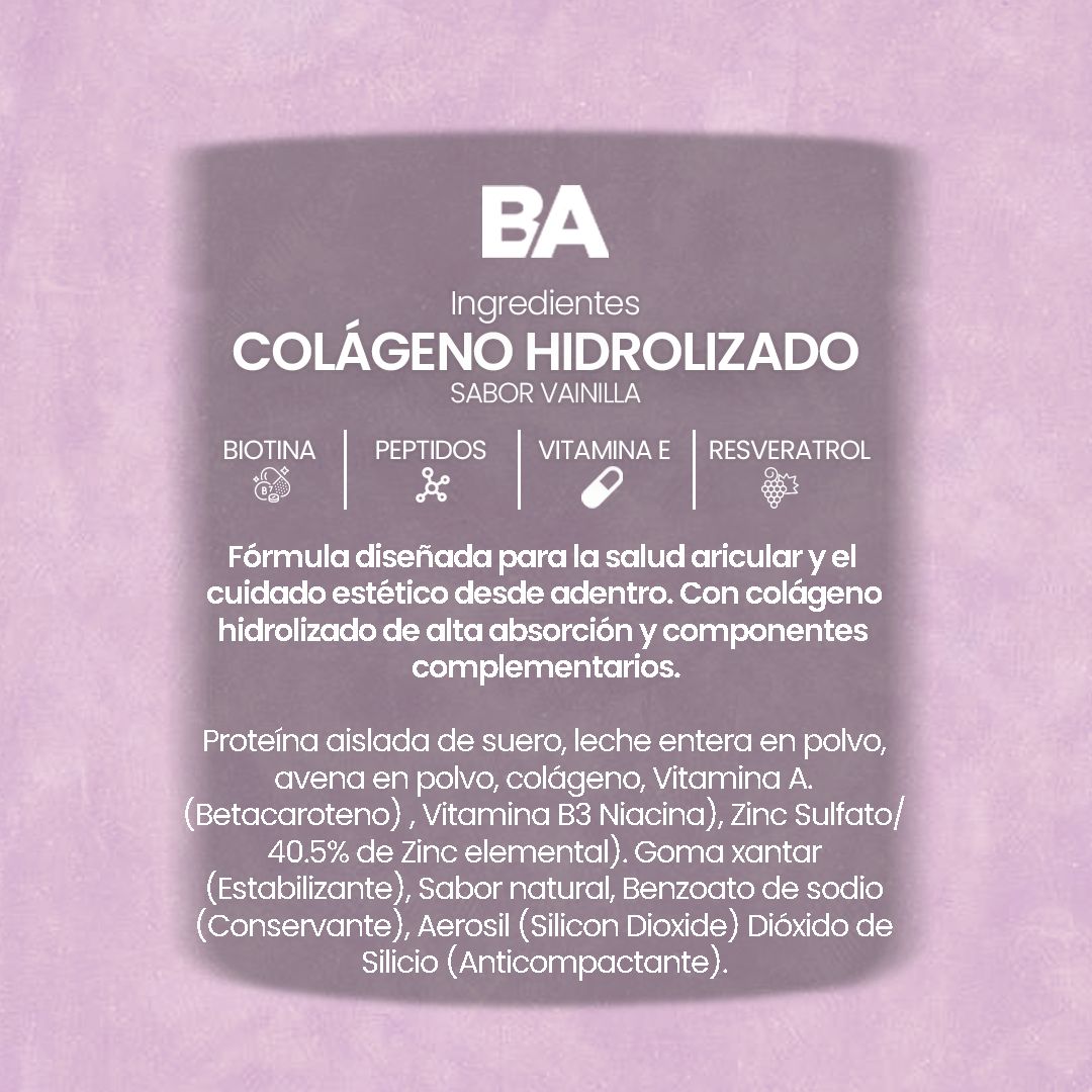 Colágeno Hidrolizado en polvo de 700g BioAdvance