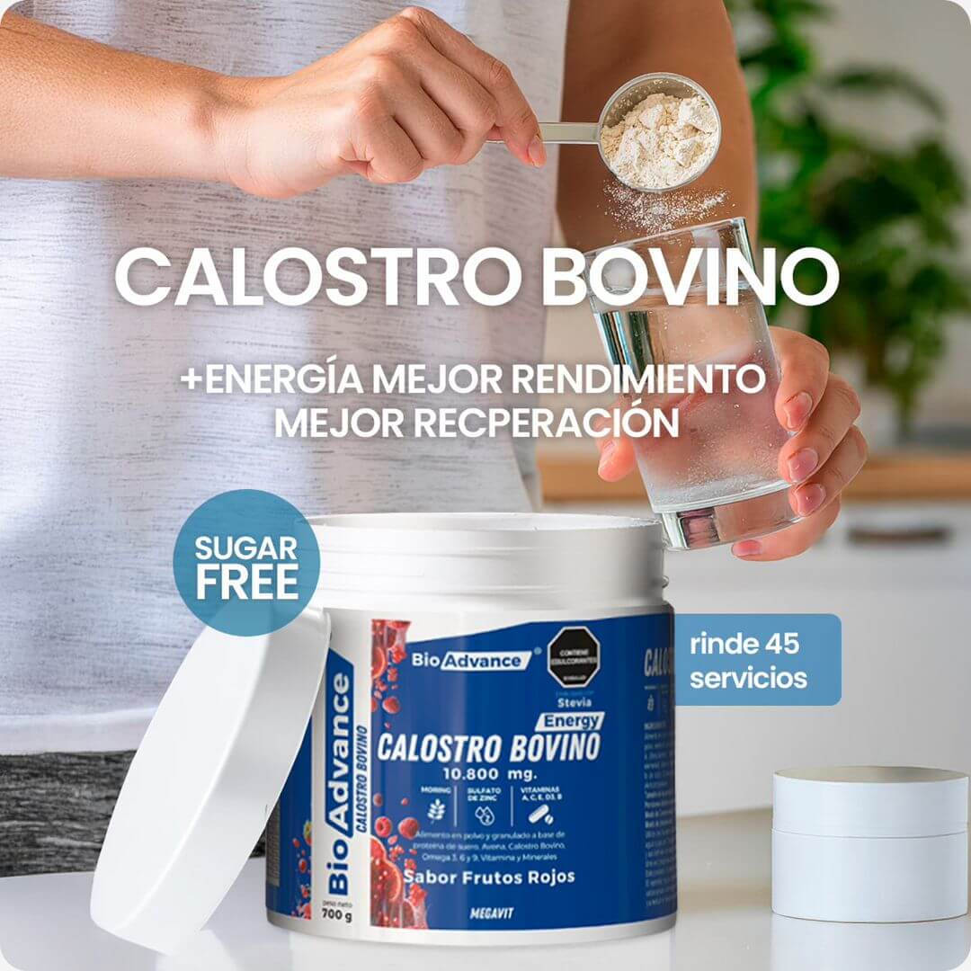 Combo Energía Natural (Calostro Bovino + Batido Verde)