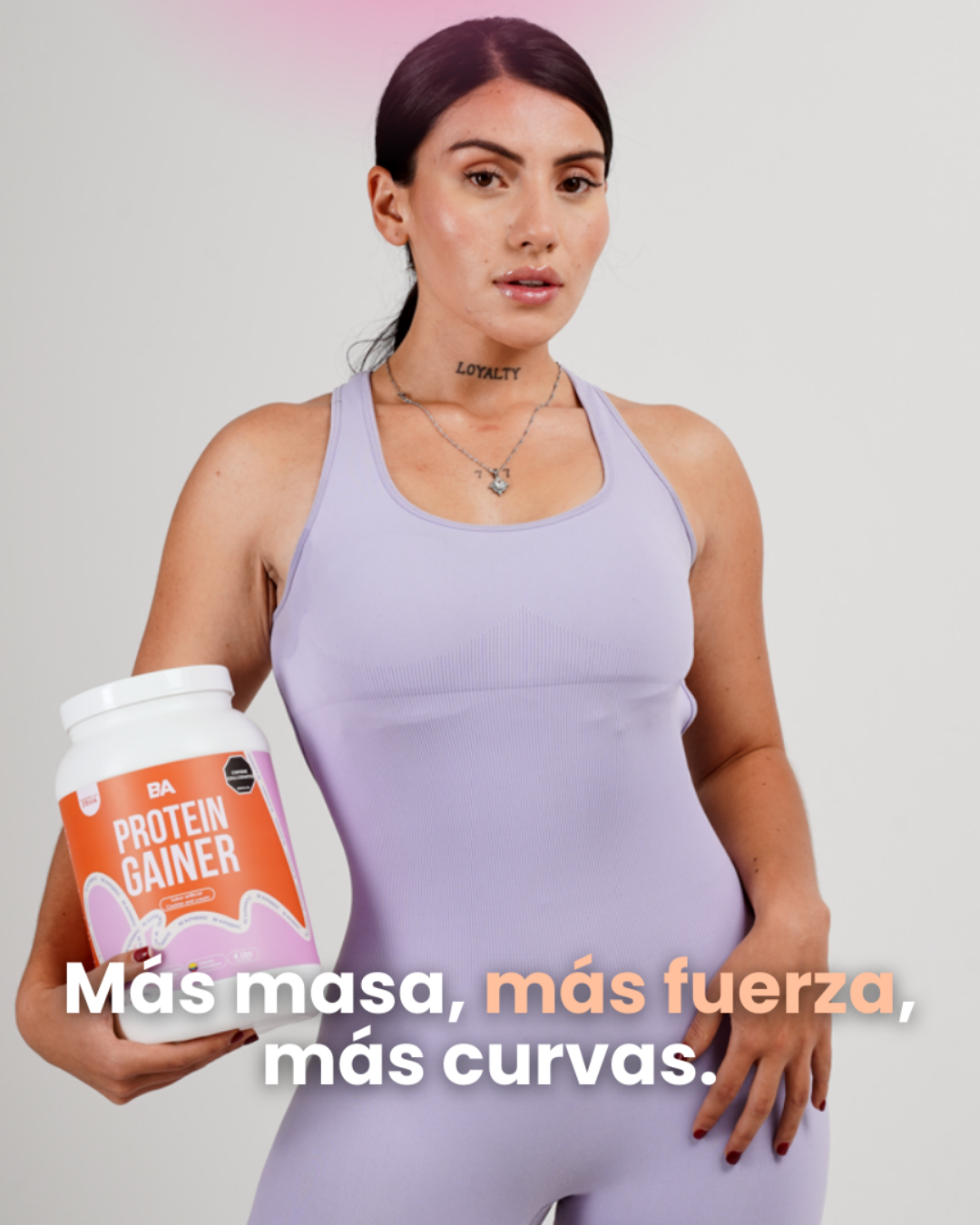 Combo Be Authentic Proteína Gainer Mujer  + Creatina Monohidratada Mujer