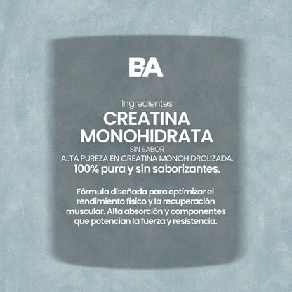Creatina Monohidratada 100% Pura Bioadvance