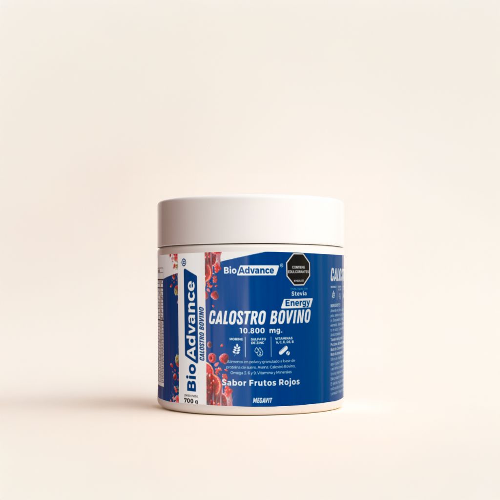 Calostro Bovino en Polvo de 700g BioAdvance