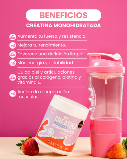 Creatina Monohidratada BioAdvance para mujer