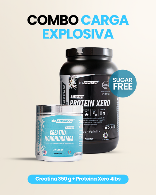Combo carga explosiva Proteína Xero + Creatina Monohidratada