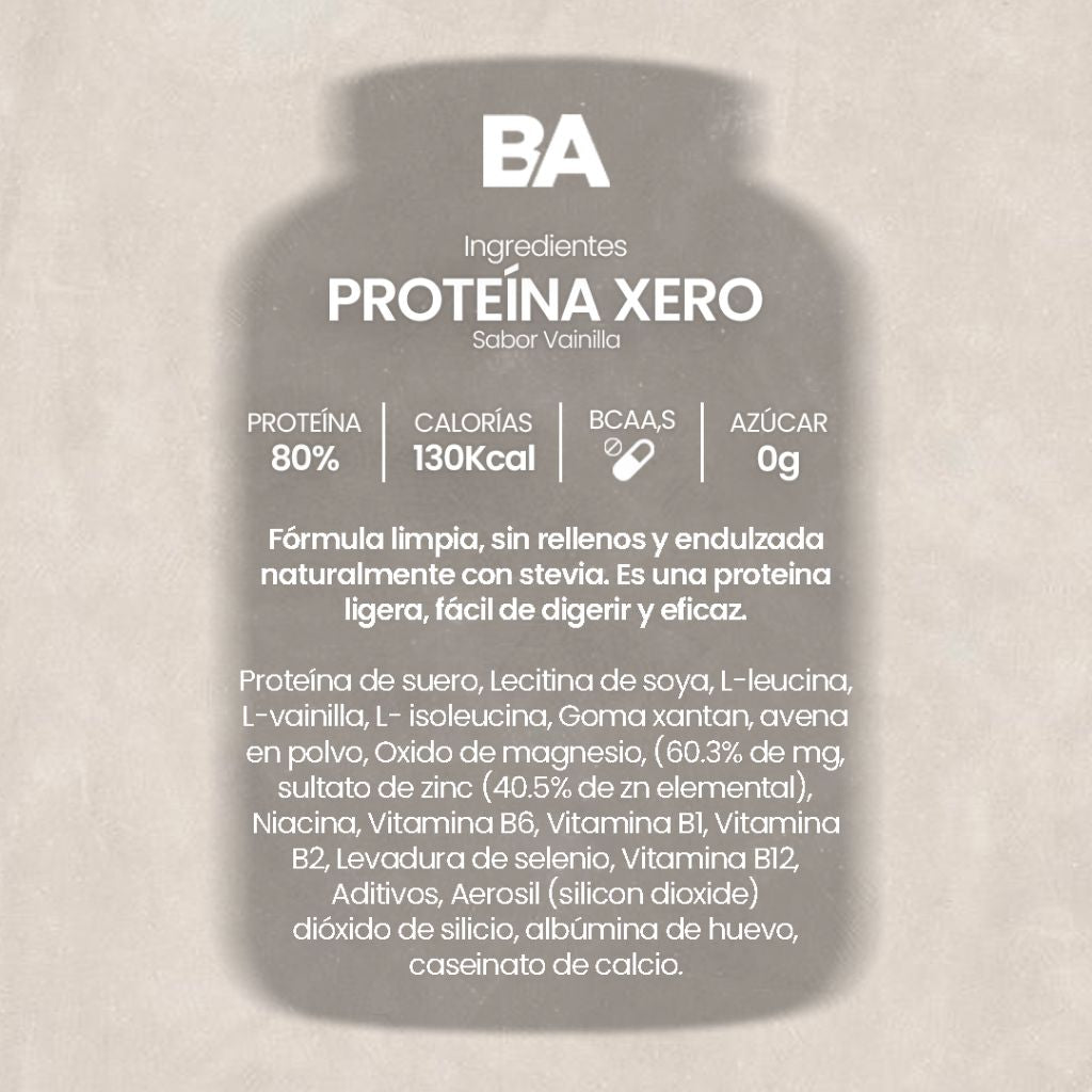 Proteina Xero en polvo BioAdvance