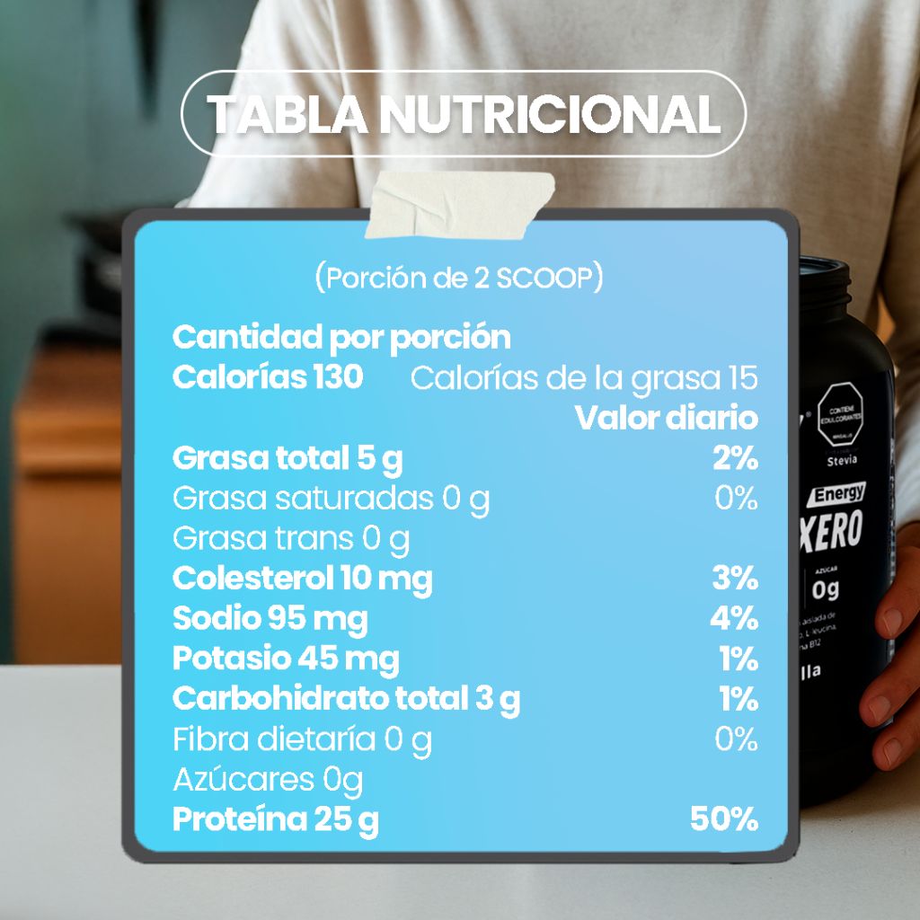 Proteina Xero en polvo BioAdvance