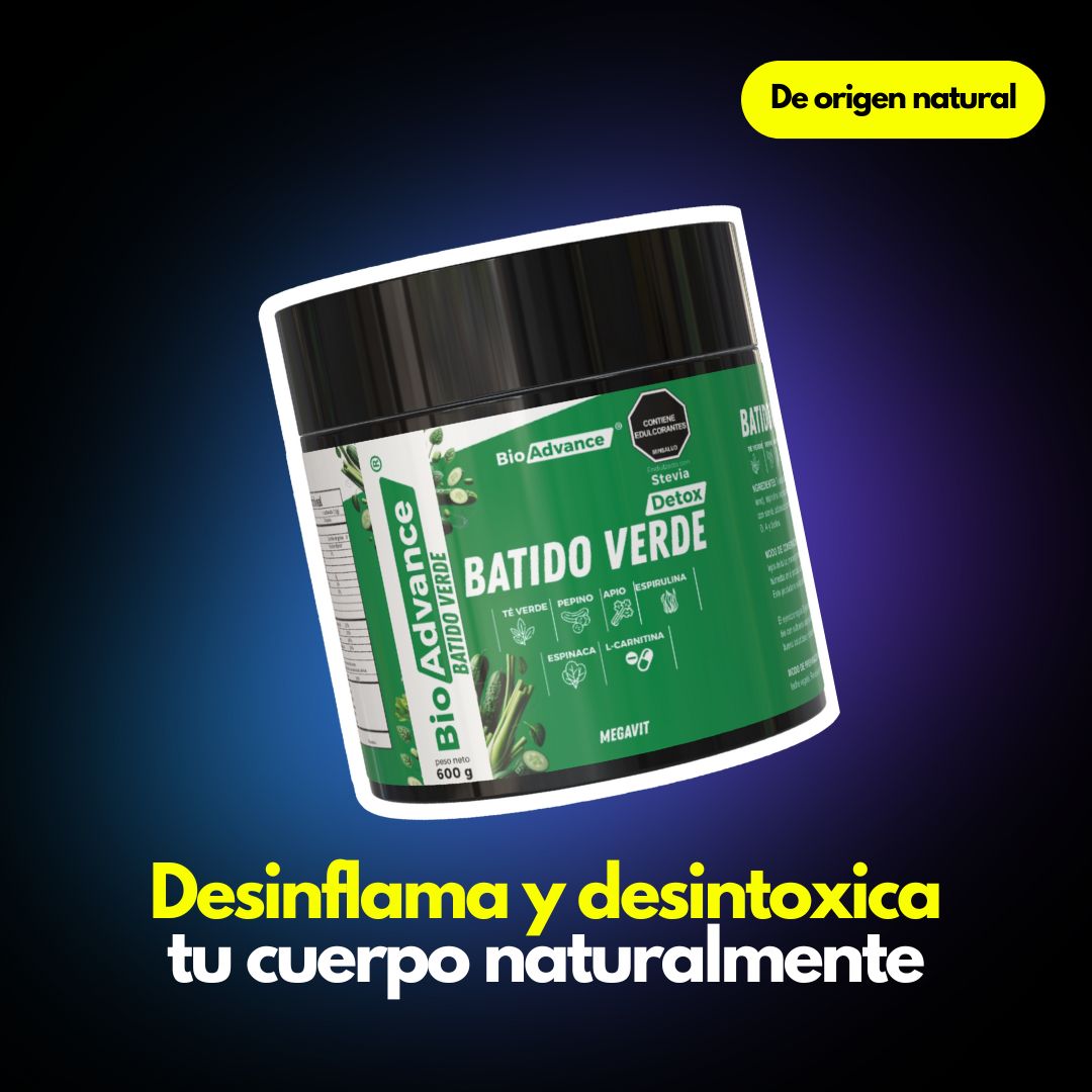 Batido Verde en polvo 600g BioAdvance