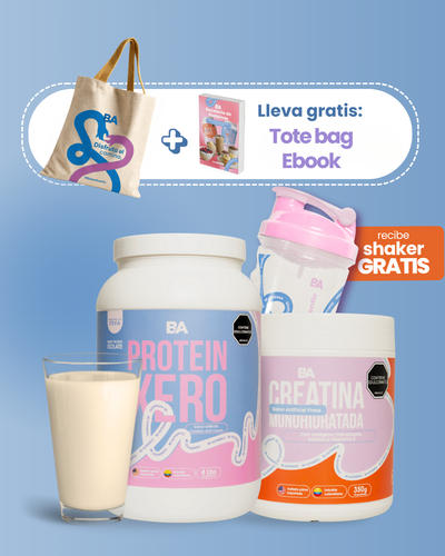 Combo Girl Power (Proteína Xero + Creatina Monohidratada + Regalo)