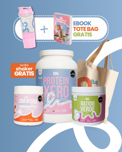 Glow Up (Proteína Xero + Creatina Monohidratada + Batido verde+Regalos)