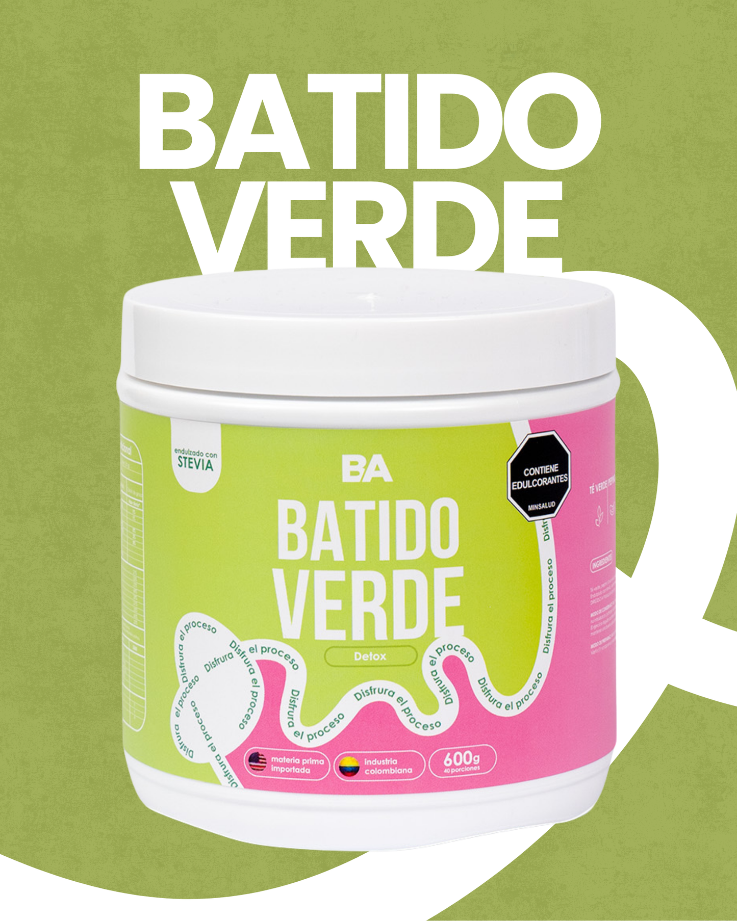 Batido Verde 600g / BioAdvance