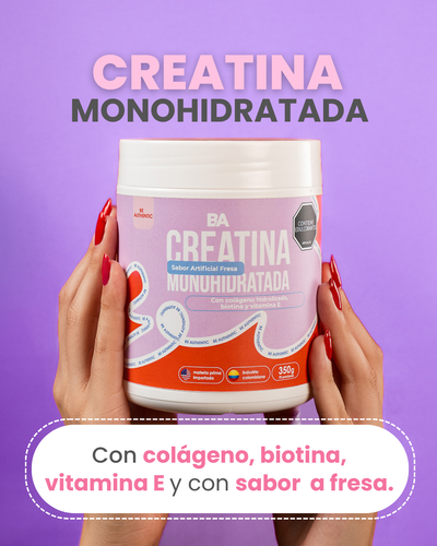Creatina Monohidratada BioAdvance para mujer