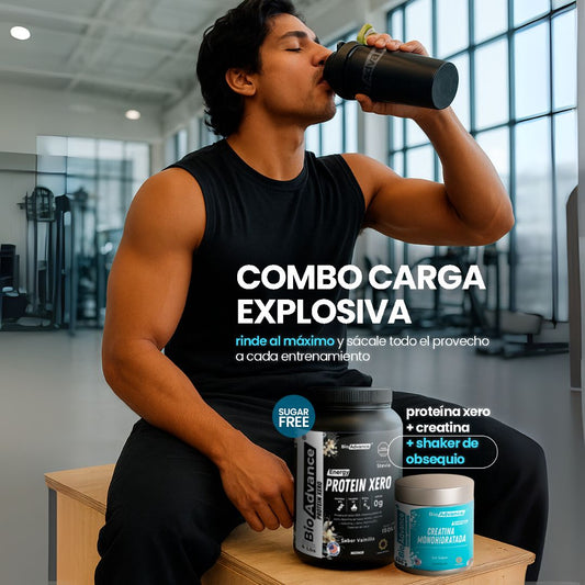Combo carga explosiva Proteína Xero + Creatina Monohidratada