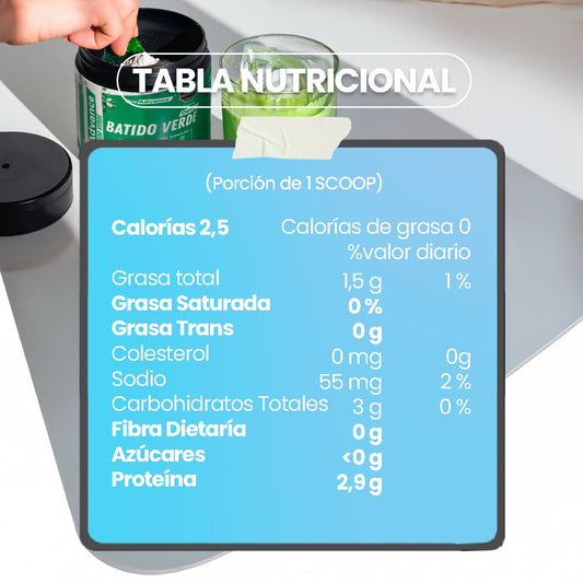Batido Verde en polvo 600g BioAdvance