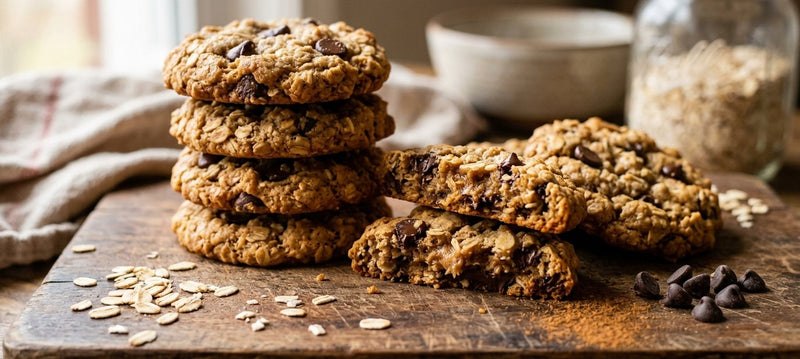 Galletas proteicas en freidora de aire