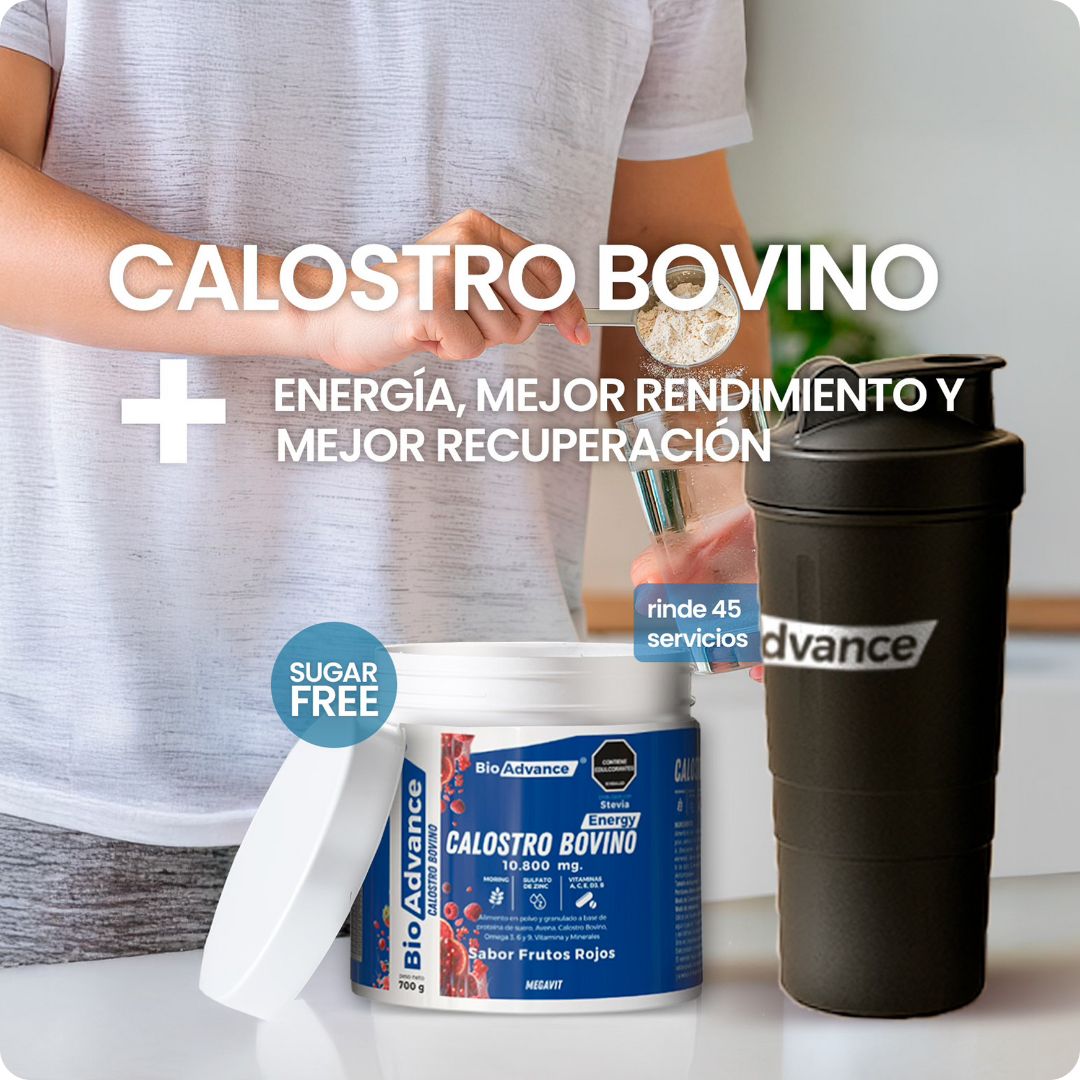 Calostro Bovino en Polvo de 700g BioAdvance