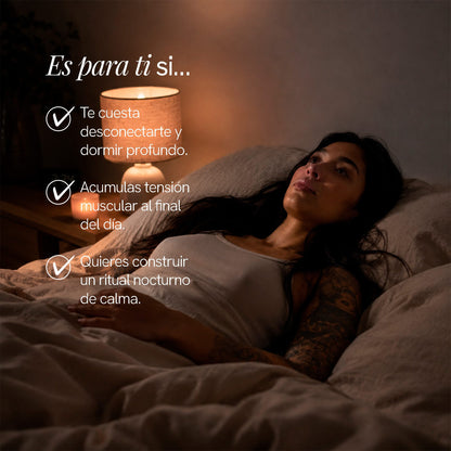 Para quién es el Citrato de Magnesio de BioAdvance: tus noches necesitan calma y quieres apoyar tu relajación muscular.