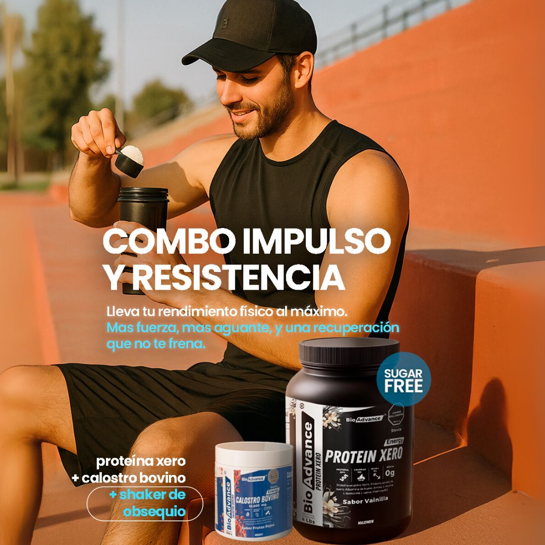 Impulso y Resistencia (Calostro Bovino + Proteína Xero)