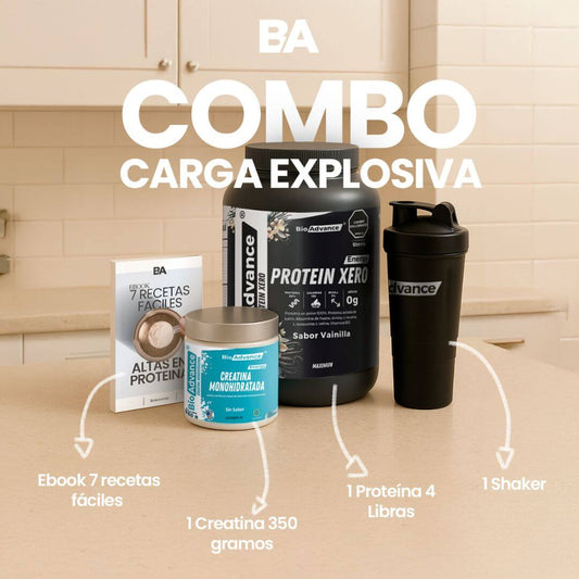Combo carga explosiva Proteína Xero + Creatina Monohidratada