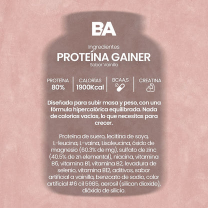 Proteina Gainer en Polvo BioAdvance